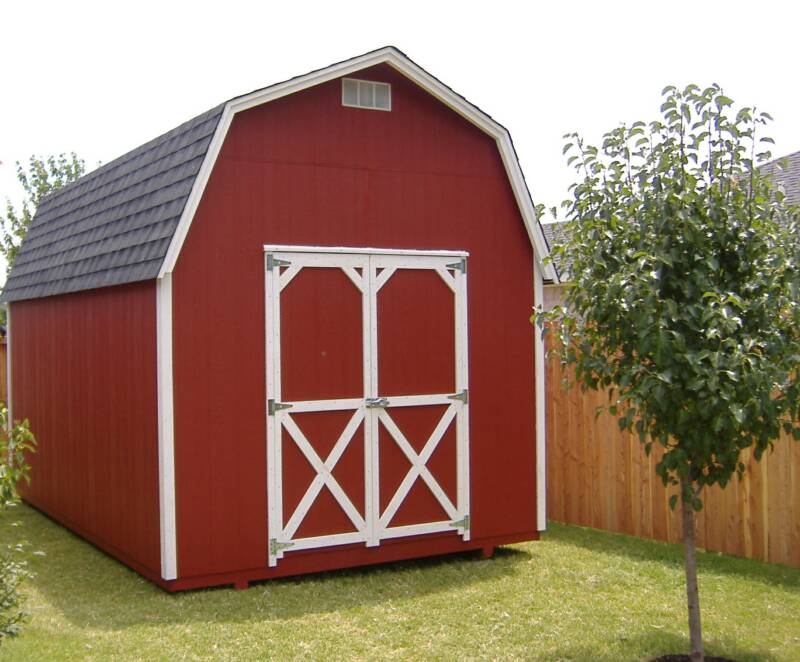 Red Door Barn Shed